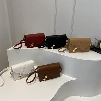New Summer Fashion  Simple and Personalized Casual One-shoulder Crossbody Bag Casual Retro Commuting Small Square Bag
