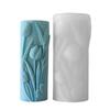 Silicone Molds Flowers Pillar Molds Epoxy Resin Molds Handmade Castings Molds Flower Cylinder Plasters Molds