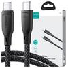 Cable Joyroom Multi-Color Series S-A34 Usb-C / Usb-C Pd 60W 1M - Black