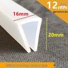 Silicone U-Shaped High-Temperature Waterproof Translucent Sealing and Decorative Strip for Fiberglass Edge Banding and Anti-Collision.