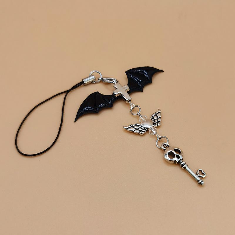 Funky Y2K Hand Beaded Phone Keychain Charm Strap Kawaii Cute Chain Lanyard Pendant Girl Gift for IPhone/Samsung/HUAWEI