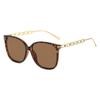 Trendy Oversized Women's Sunglasses: Fashionable Street Style UV Protection for Outdoor Travel