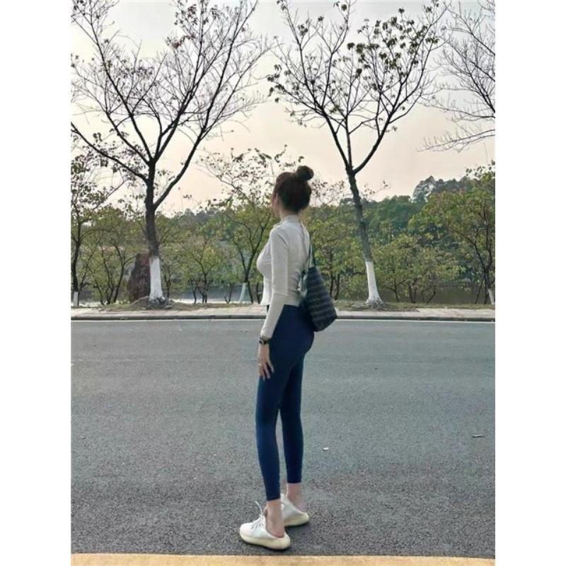 Sports Suit Women's Summer Long-sleeved Yoga Wear Quick-drying Jacket Jacket Women's High-waisted Hip Lift Shape Tummy Tuck Fitness Pants