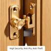 Zinc Alloy Anti-theft Door Buckles 90/180 Degree Door Latch Security Bolt Latch  Window Latch