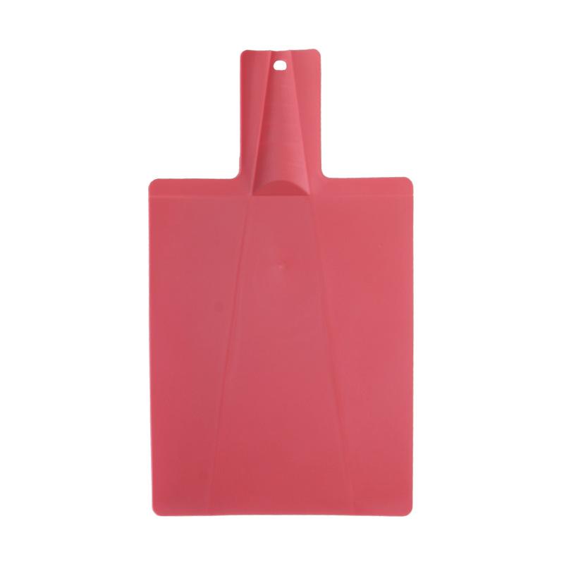 

Portable PP folding cutting board kitchen double-sided plastic cutting board multi-purpose cutting board restaurant kitchen drain board Fold красный