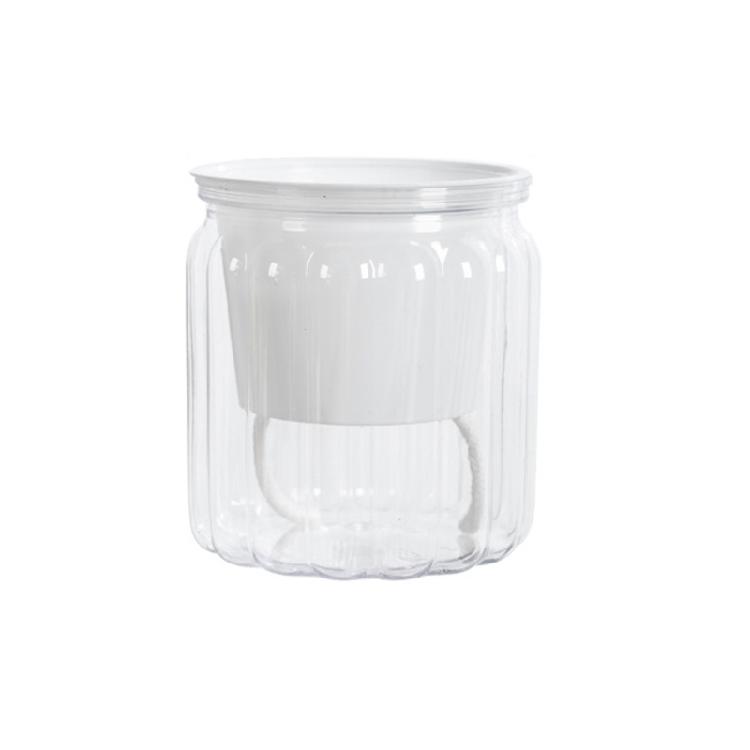 Self Watering Plant Pots Vase with Efficient Moisture Control for Easy Plant Maintenance Living Room Office Decoration