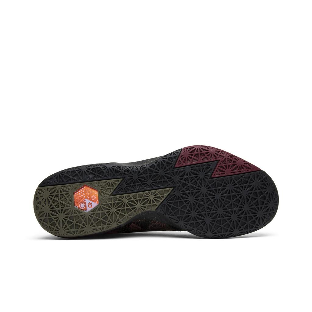 Nike KD 6 'Meteorology' (Unisex) Black / Atmc Red-Mdm Olv-Nbl Rd Basketball Shoes 599424 006
