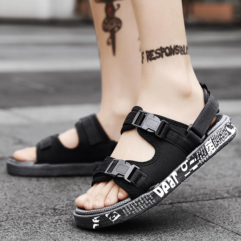 Тапочки мужские домашние мужские повседневные сандалии износостойкие популярные модели — фото 7