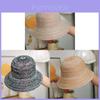 Summer Fashion Bucket Hat With Breathable Polyester And Wide Brim For Women