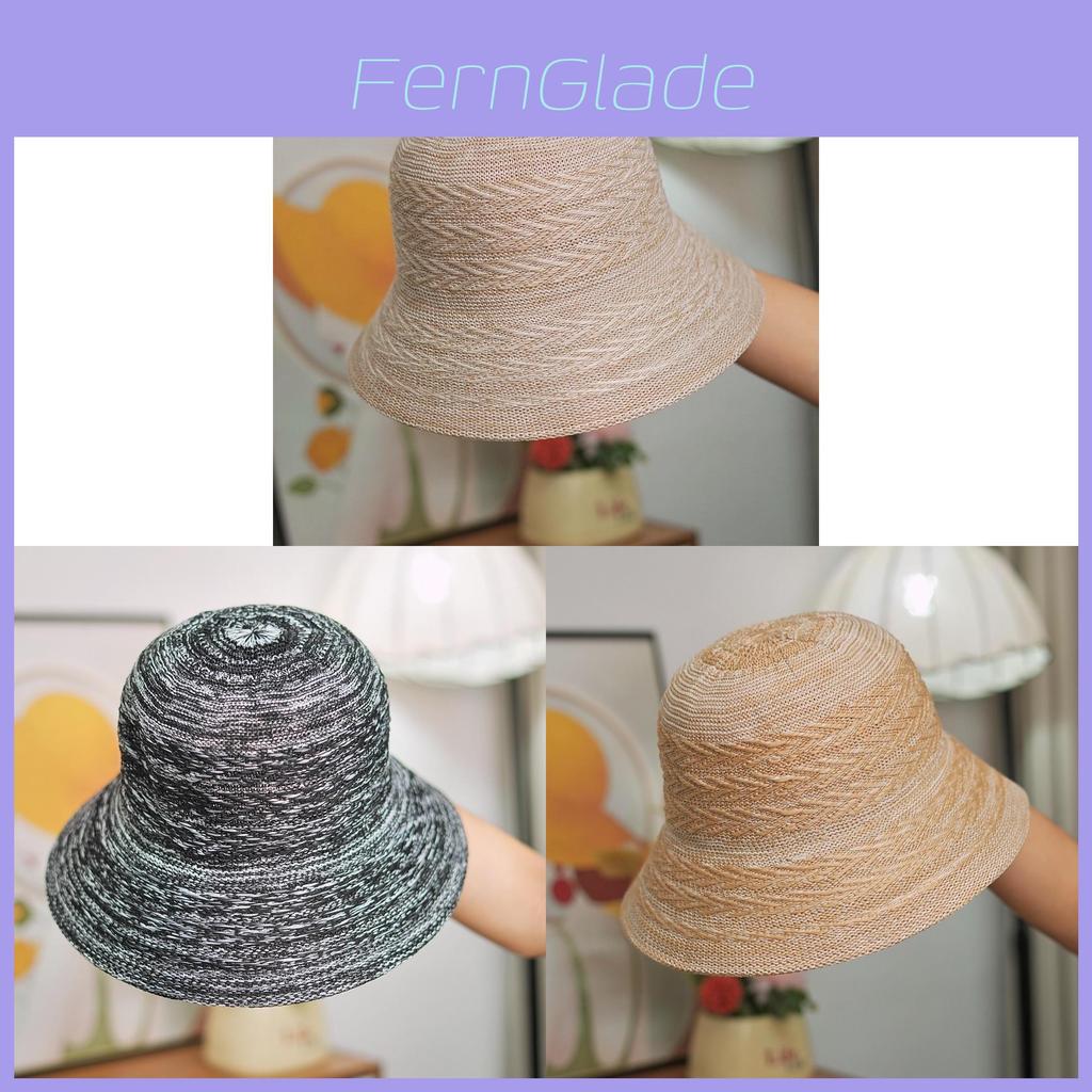 Summer Fashion Bucket Hat With Breathable Polyester And Wide Brim For Women