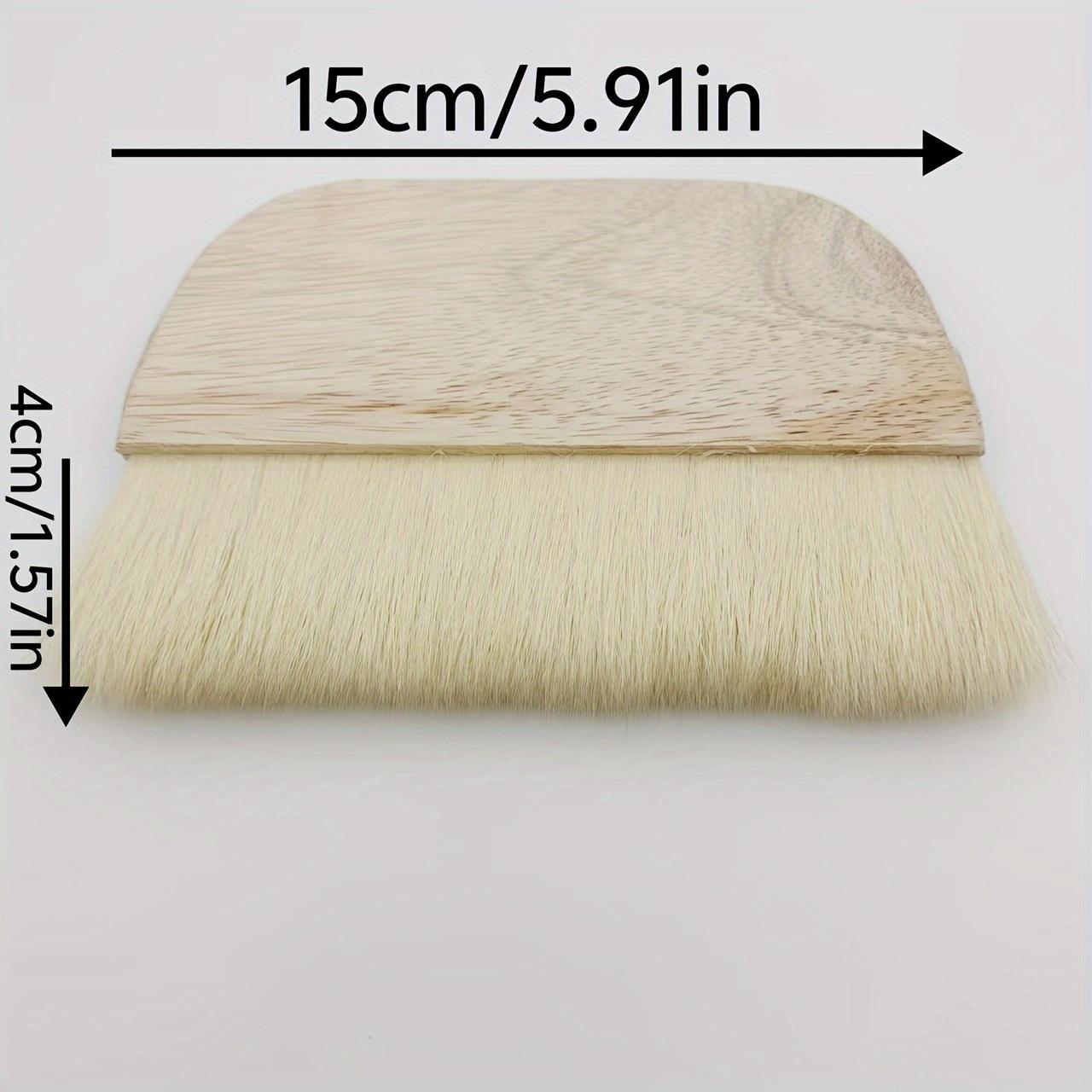 

1 шт. Кисть ручной работы из шерсти для акварели с ручкой из натурального дерева - Универсальный инструмент для рисования для студентов-художников 1pc