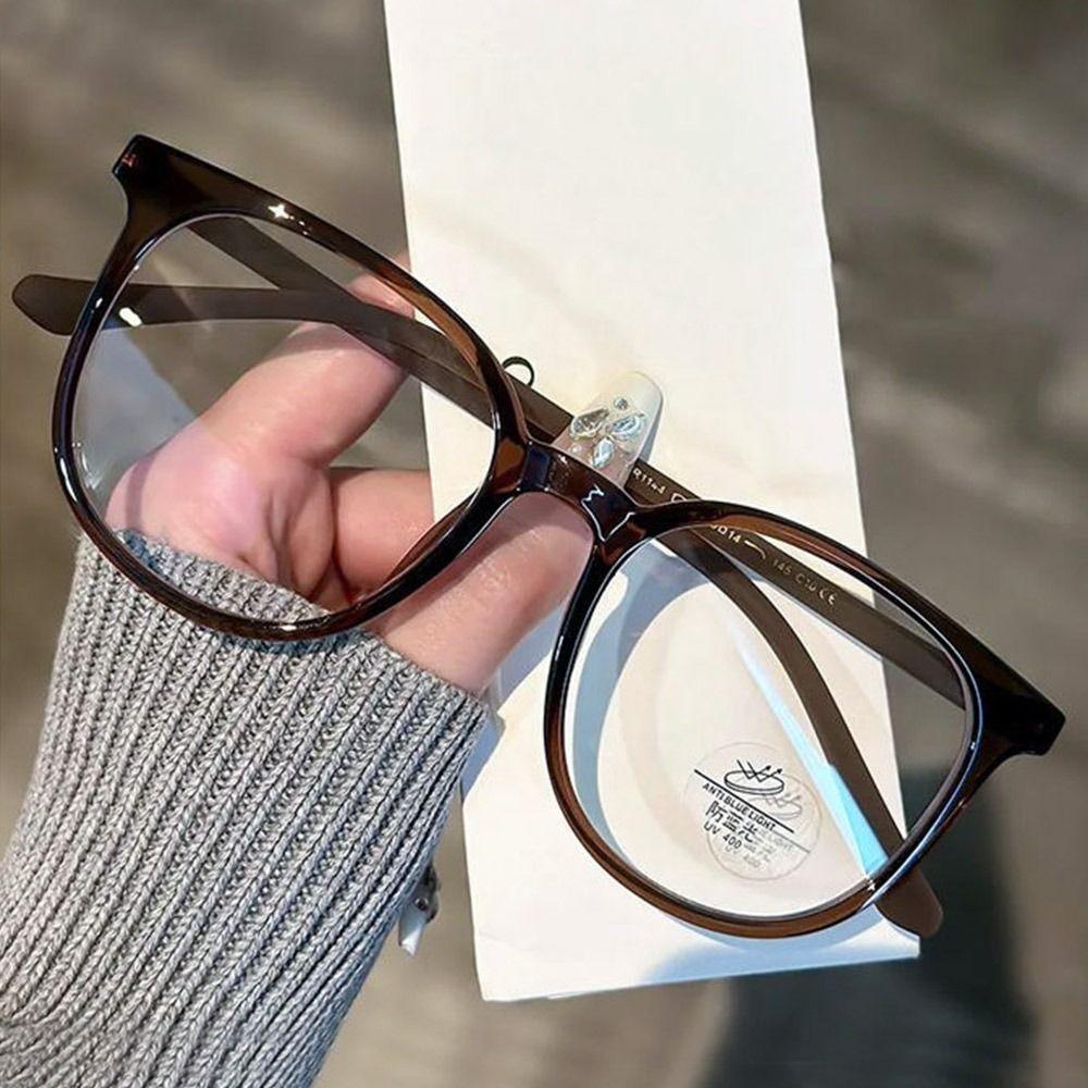 

Женские очки с защитой от синего света, большие оптические оправы для защиты глаз, ультралегкие очки для офиса, компьютерные очки