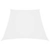 VidaXL Sunshade Sail Oxford Fabric Trapezoidal 3/5x4 M White 135298