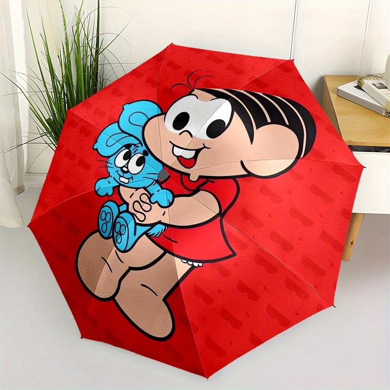 1pc Magali Themed High-quality Umbrella,Automatic Opening and Closing Umbrella,Multi-functional Umbrella G0811262