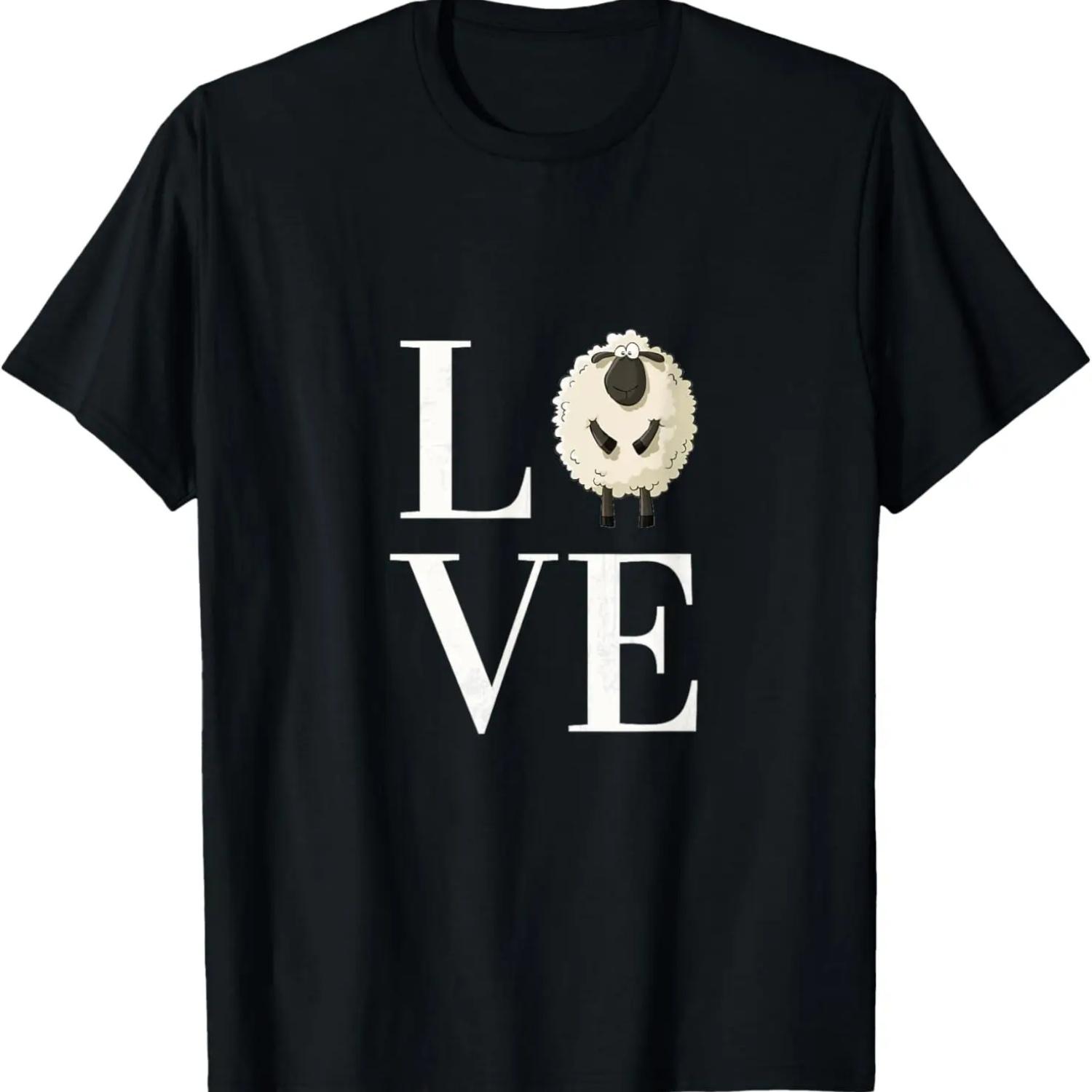 

Blacknose Sheep gifts Cute Fluffy lamb Funny sheep costume T-Shirt XXXXXL чорний