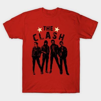 Het clash t-shirt T-shirt Korte Mouw Alle Maten S tot 5 XL Unisex T-shirt