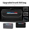 Boîte Organisateur Portable de Voyage pour Coffre de Voiture Sac de Rangement Pliable Pour E91 X5 E70 F11 E30 F31 X3 F25 F32 x7