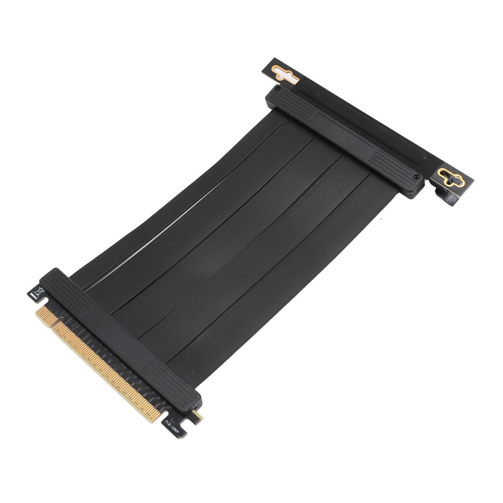 PCIE 4.0 X16 Extender 90 Degree 26GB s 5.9 Inch Shielded Gold Plated GPU Extension Cable for RTX3090 RTX3080ti RTX3080