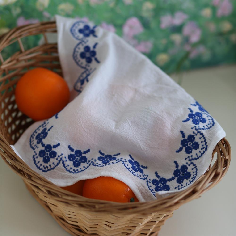 29*37cm Table Napkin Square Cover Cloth Placemats Desktop Decoration Mat  Kitchen