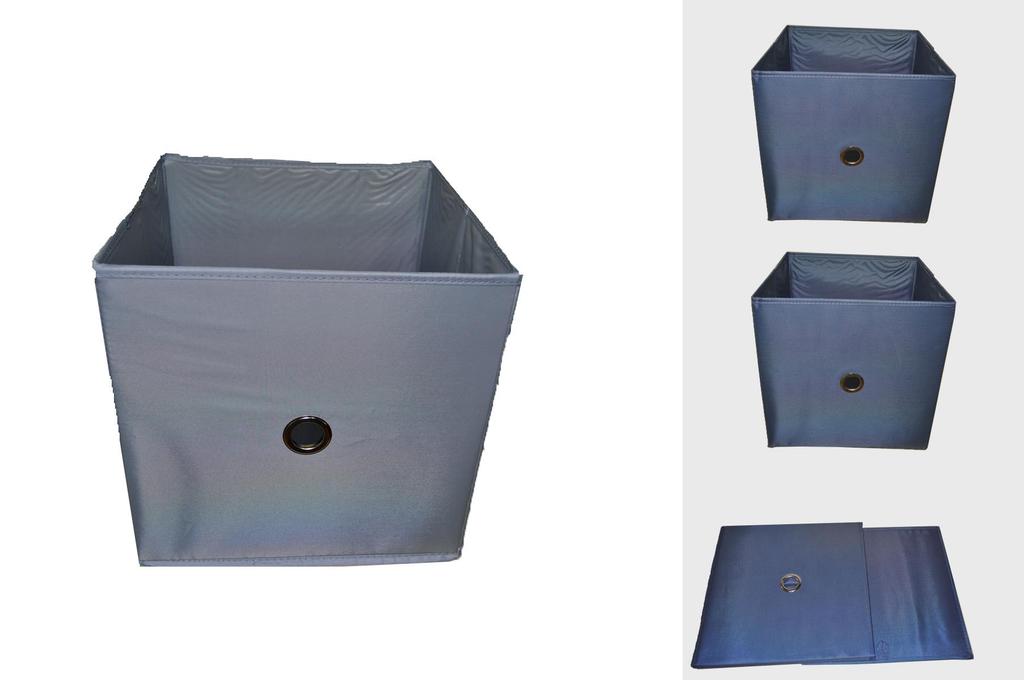 Modern Foldable Fabric Desktop Storage Box For Home Office Organization And Clutter Control