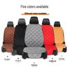 Winter Plush Car Seat Cushion – Non-Slip Thickened Pad with Backrest for Comfort