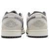 Jordan Air Jordan 1 Abrasion Resistant Low Top Vintage Basketball Shoes Unisex Beige Yellow 553558-152(Teamfour-)