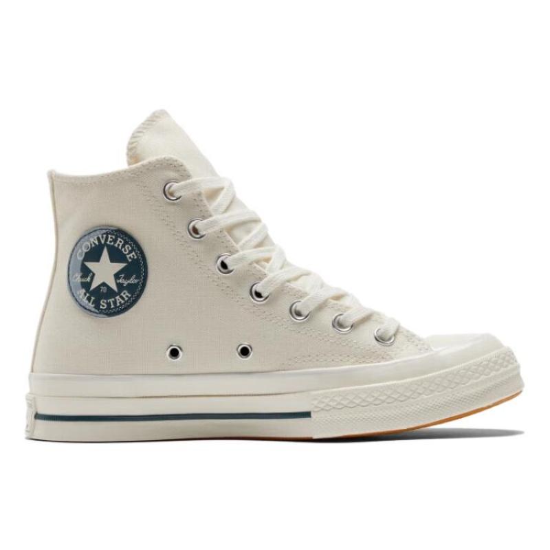 Converse Chuck Taylor All Star 1970s Celestial Pattern Trendy Comfort High Top Espadrilles Women's Milky White