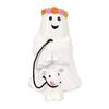 jijijing Halloween Ghost Figurine, Spooky Resin Statue, Classic Decoration for Indoor Outdoor Tabletop Decor, Durable Retro Ornament Gift