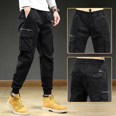 JAYSCE Men's Fashion Work Pants Outdoor Wear-resistant Mountaineering Trousers Work Clothes Street Fashion Jogging Cargo Pants
