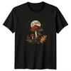 Mushroom Moon Nature T-Shirt, Magic Fungi Shirt, Witchy Tee