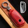 Genuine Leather Car Remote Key Fob Cover Key Fob Case For Bmw Ix X7 I7 Xm  Key Fob