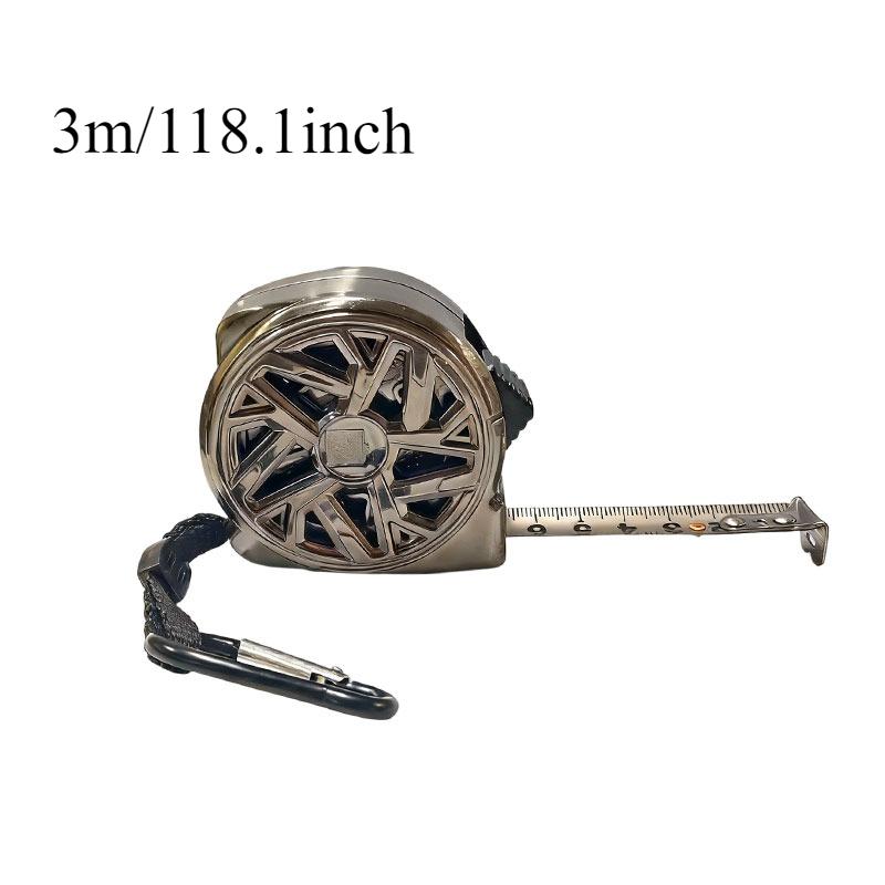 Утолщенная нержавеющая сталь Вырез Дизайн Рулетка 3м/5м Водонепроницаемая Износостойкая Высокоточная Рулетки Втягивающиеся