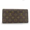 Used LOUIS VUITTON Purse Portefeuille Sara M60531 Monogram Brown Bifold Wallet