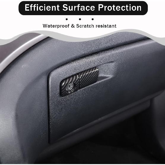 Co-Pilot Glove Box Handle Switch Cover Trim for Honda Pilot 2016-2022/ Honda Ridgeline 2017-2023/ Honda Passport 2019-2023 Interior Decorative