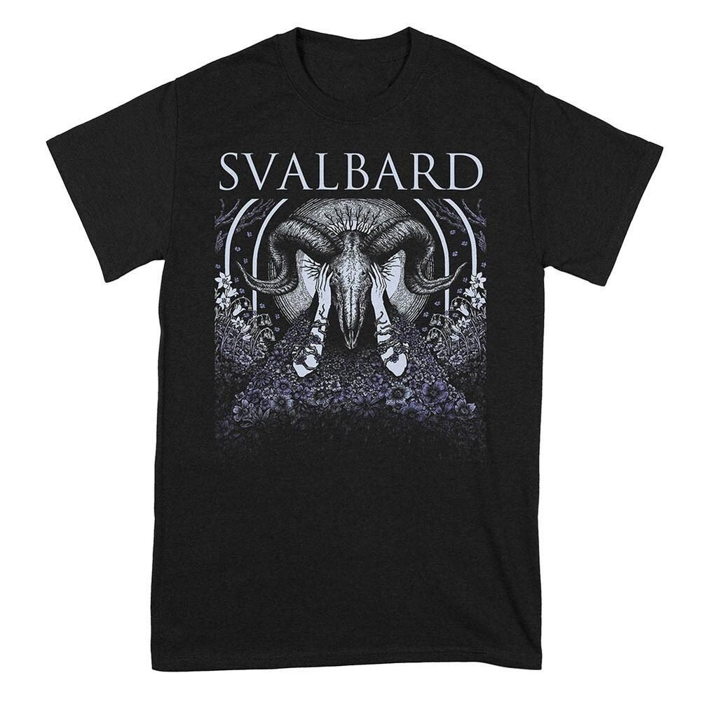 Svalbard Band The Weight Of The Mask Cover Cotton Black T Shirt Unisex T-Shirt XXL