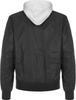 Winter Jacket Alpha Industries MA-1 LW Hood Reflective (116107) Black