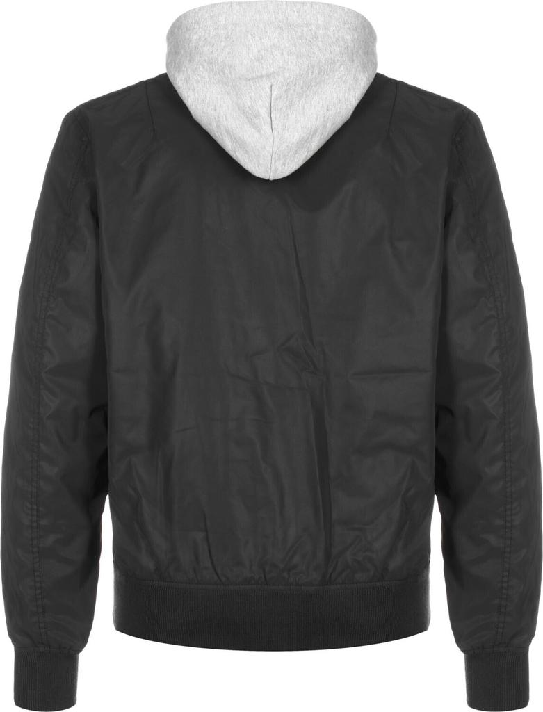 Winter Jacket Alpha Industries MA-1 LW Hood Reflective (116107) Black