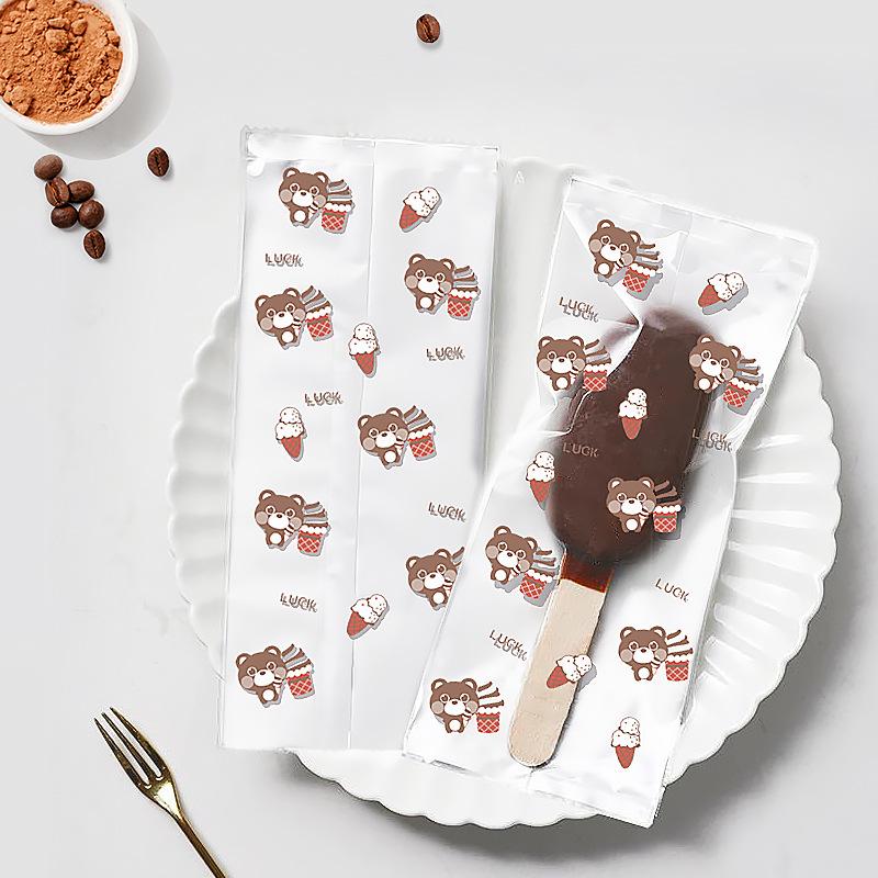 Manual Ice Cream Packaging Machine with Food-Grade Disposable Popsicle Sticks