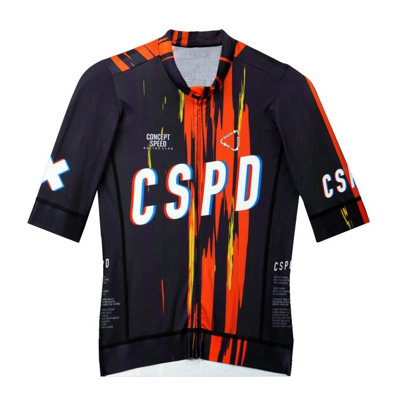 Unisex Cycling Jersey Short Sleeve Quick-Dry Breathable Road Bike Shirt Men Women Sport Wear