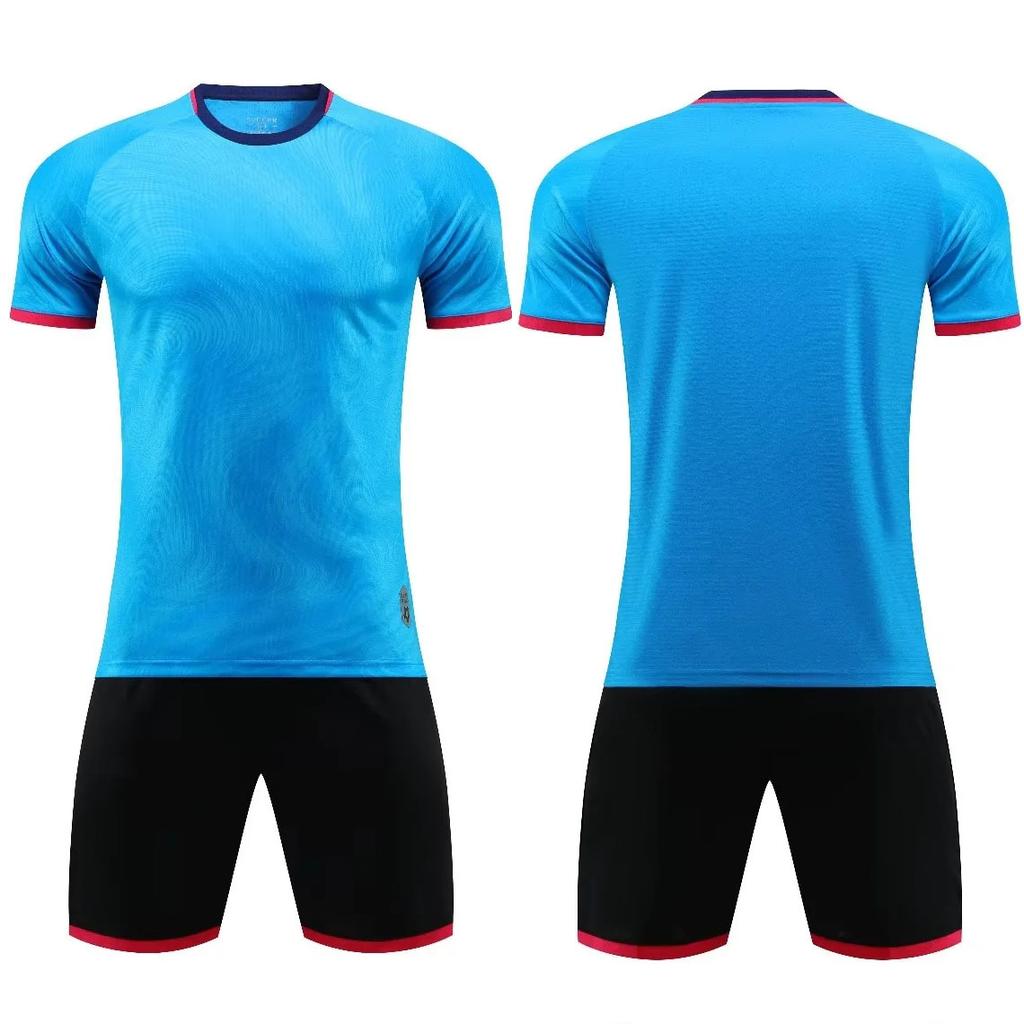 A large number of spot children's football jerseys men's, game jerseys summer training bilateral pockets short-sleeved children's football jerseys