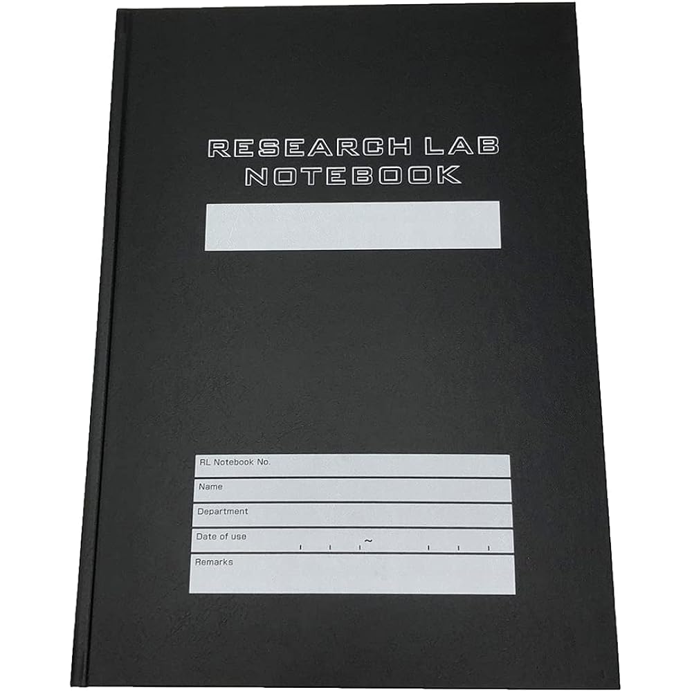 Kokuyo (KOKUYO) Notebook Research Lab Notebook for Research Records Hard Cover A4 80 Sheets - LB2...