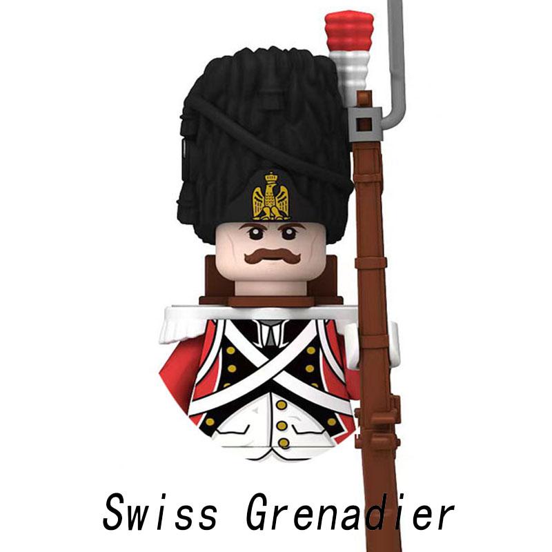 More Styles Great Retro Military Empire Navy Soldiers Weapons Gun Model Figure Blocks Bricks Toys For Children