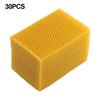 30PCS Beeswax Foundation for Beekeeping Natural Sheets for Nest Building and DIY Candle Making Projects Essential Tool