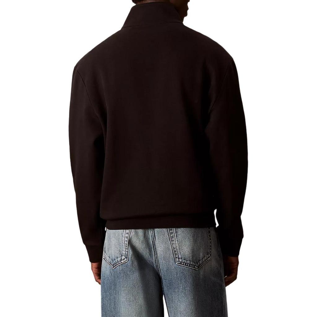 Calvin Klein Minimalist Comfortable Versatile Logo Casual Stand Collar Long Sleeve Sweatshirt Men Sweatshirt 40BM243-UB1