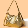 Large Capacity Shoulder Bag PU Crossbody Bag Multi-Layer Pocket Mother Bag
