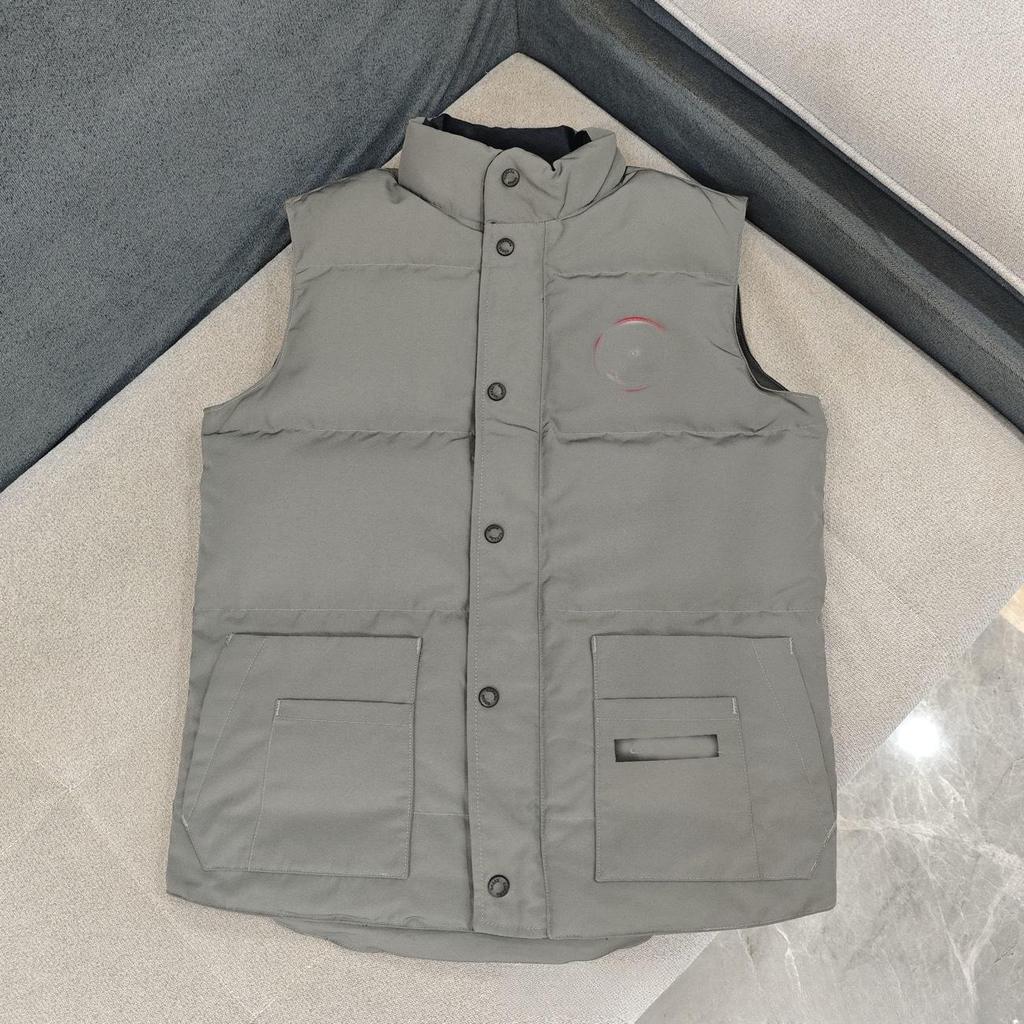 Czysty Oryginalny Unisex Biały Puchowy Kamizelka - Gruba, Ciepła Bezrękawnikowa Kamizelka ze Stójką