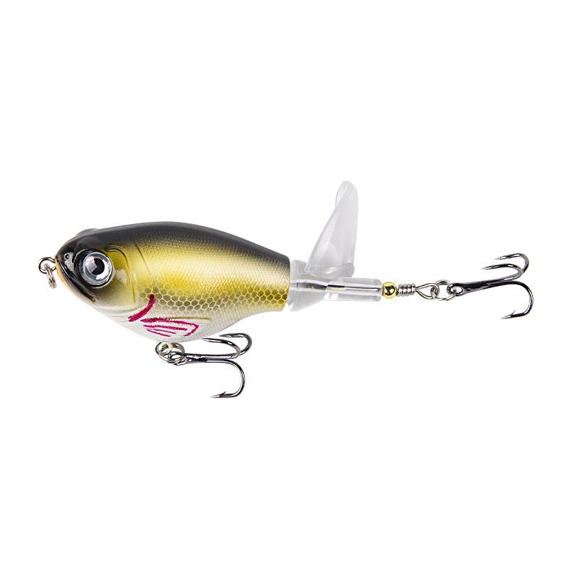 

Little Fatty Propeller Noise Surface Lure 11.5g/16g - with Enhanced Treble Hooks 11.5g