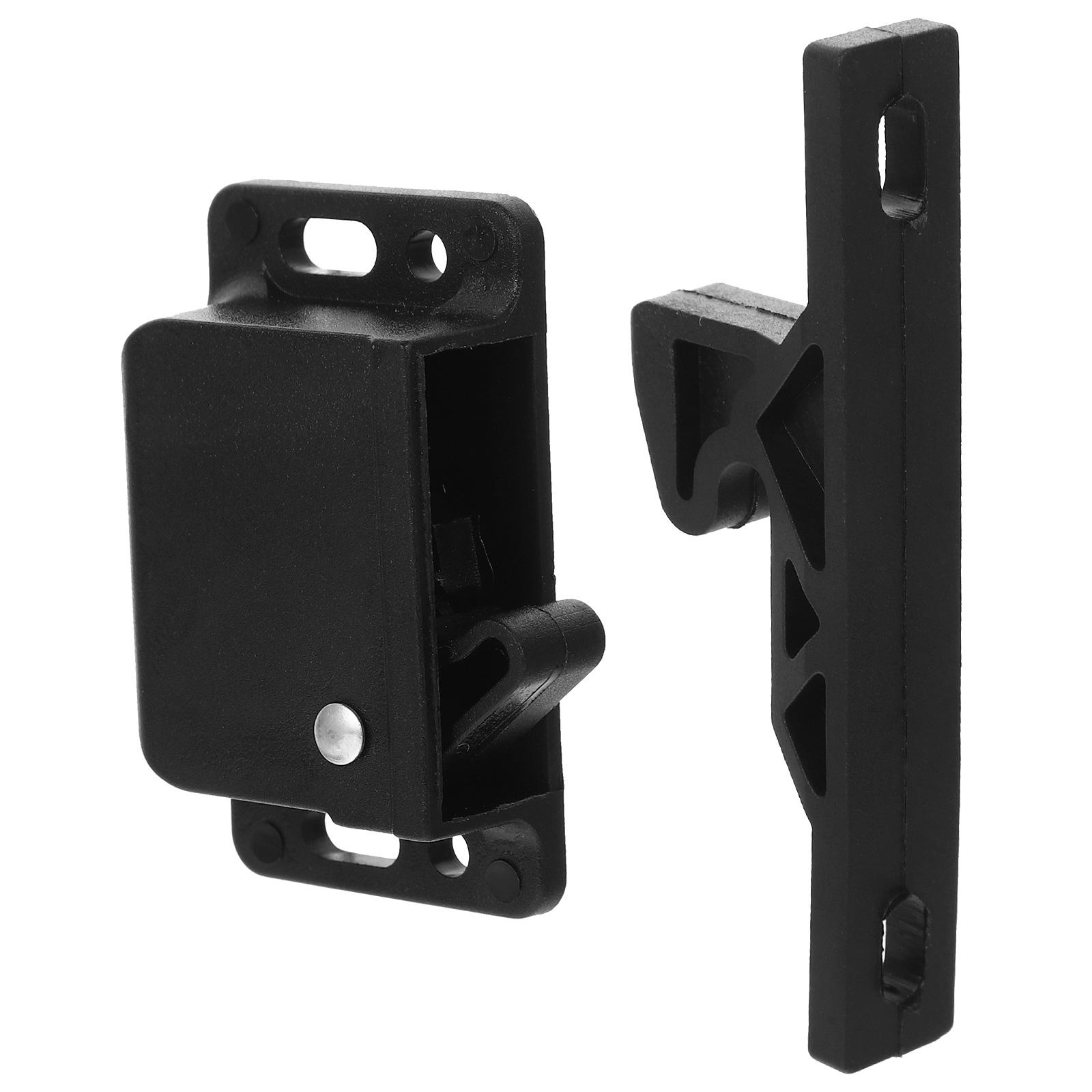 

Side Mounted Door Lock Rv Cabinet Latch Grabber Accessories Furniture Hardware Drawer Catch Sturdy Abs Material Fits Most Rv