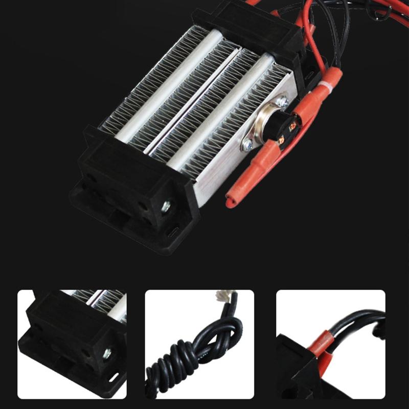 220V 300W PTC Ceramic Air Heater Insulation PTC Heating Element Fan Heater Electric Heater Parts Moisture Resistance