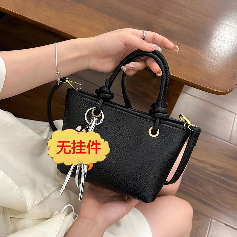 Стильная высококачественная ручная сумка-ведро, простая и универсальная сумка через плечо для лета, модная нишевая сумка-мессенджер